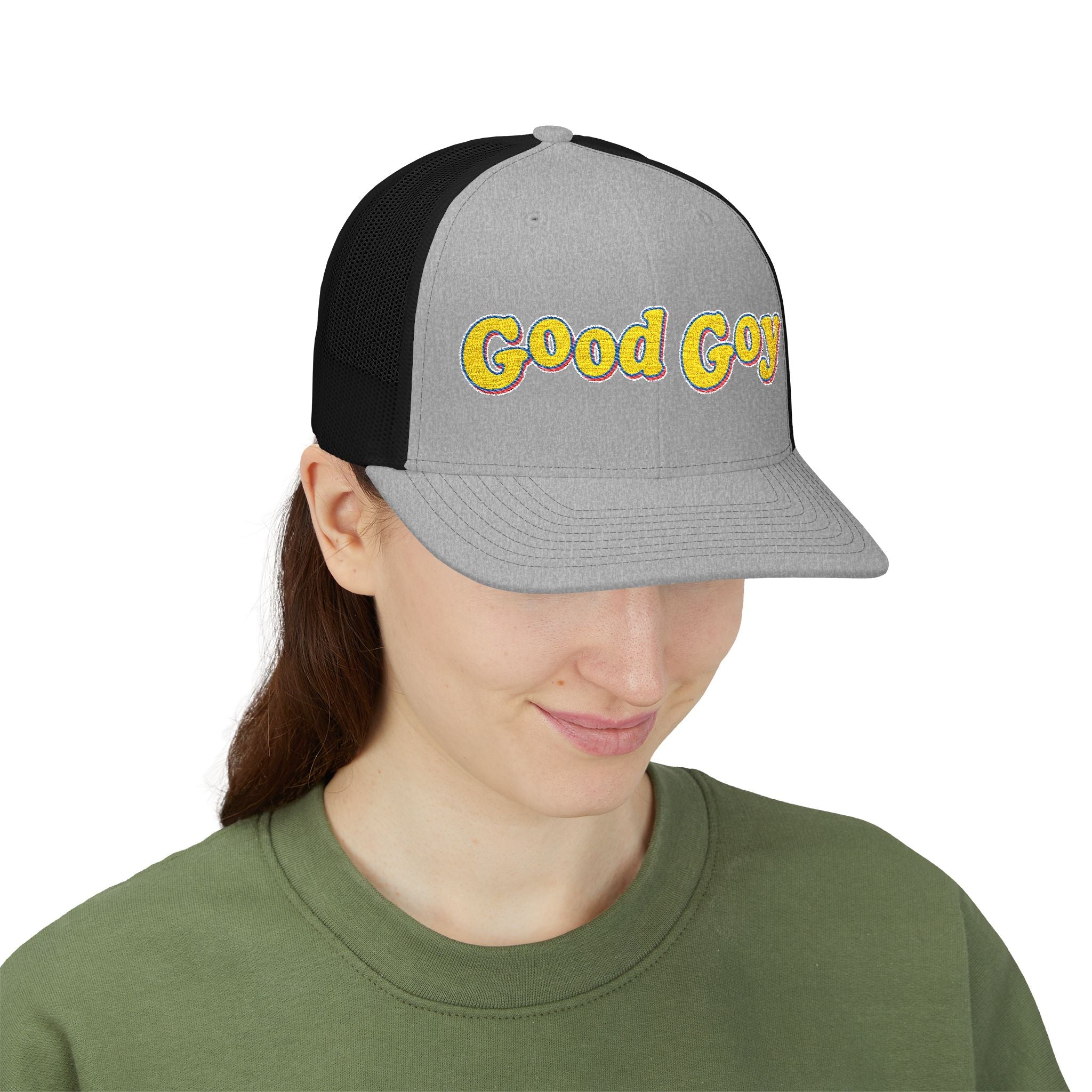 Good Goy Embroidered Trucker Hat --Snapback