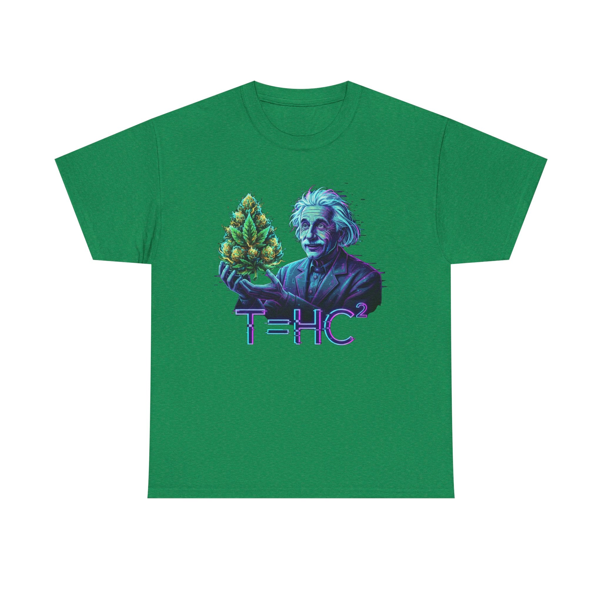 Einstein Holding Nugget T-Shirt | Funny Science Stoner Tee