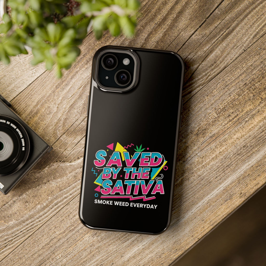 "Saved by the Sativa" Magnetic Impact-Resistant Case- Phone Case for iPhone & Android