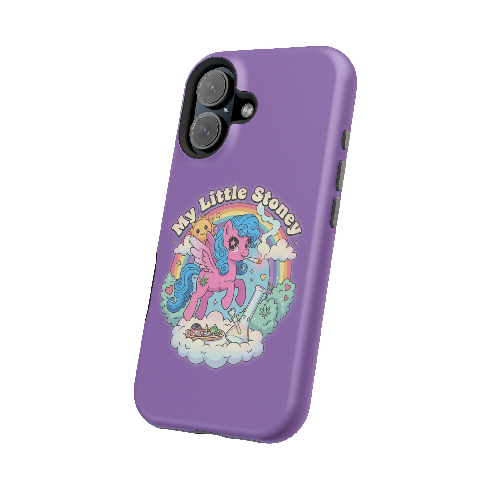 My Little Stoney Phone Case — Cute Rainbow Pony Magnetic Impact-Resistant Case for iPhone and Android