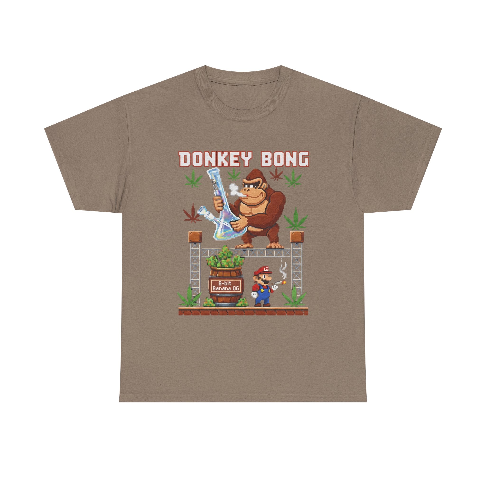 Donkey Bong Pixel Art Tee | Video Game Parody