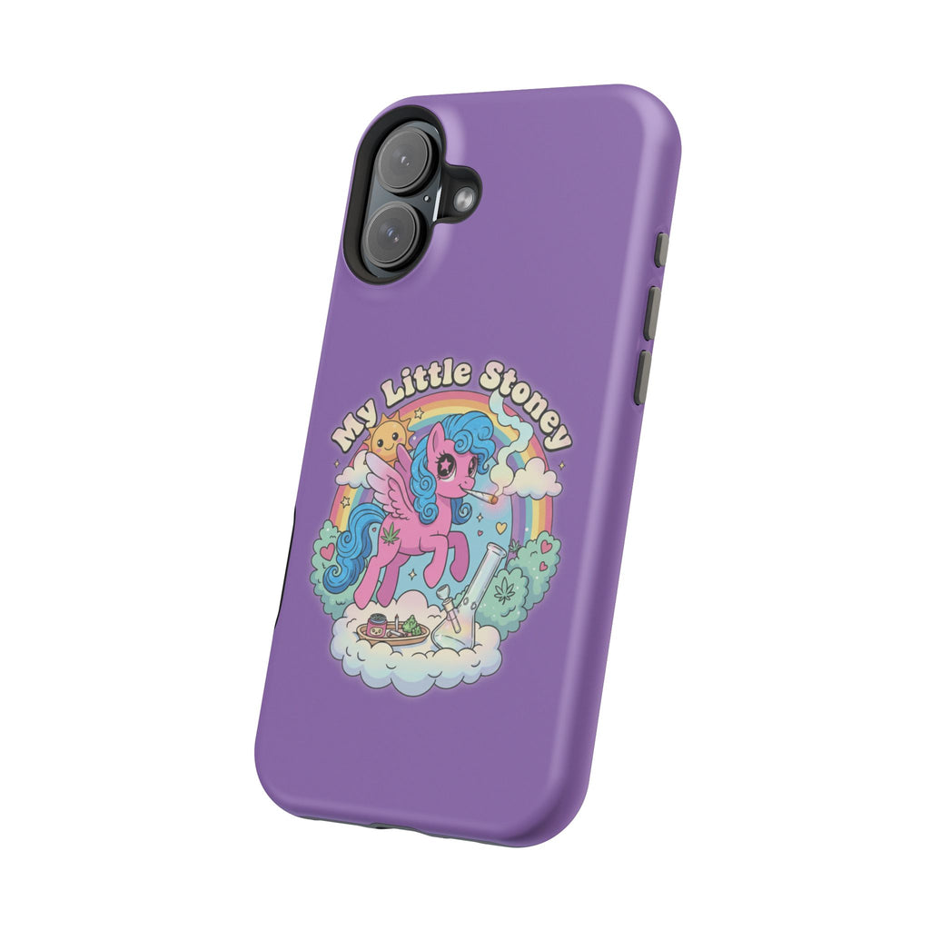My Little Stoney Phone Case — Cute Rainbow Pony Magnetic Impact-Resistant Case for iPhone and Android