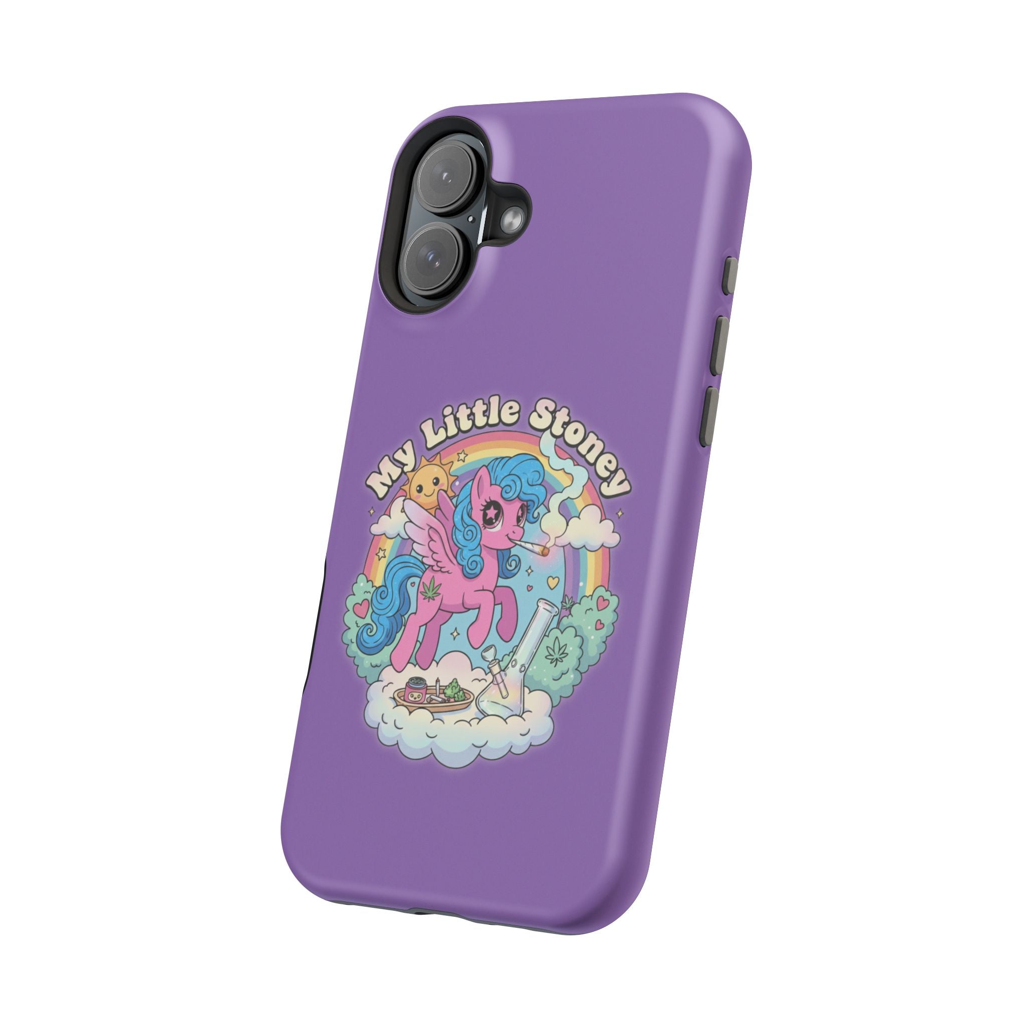 My Little Stoney Phone Case — Cute Rainbow Pony Magnetic Impact-Resistant Case for iPhone and Android