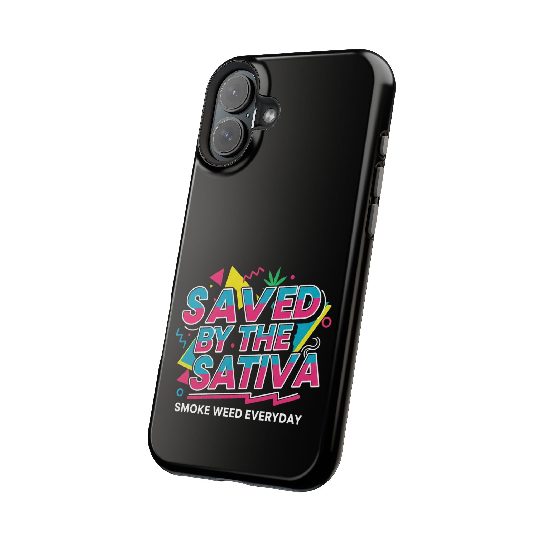 "Saved by the Sativa" Magnetic Impact-Resistant Case- Phone Case for iPhone & Android