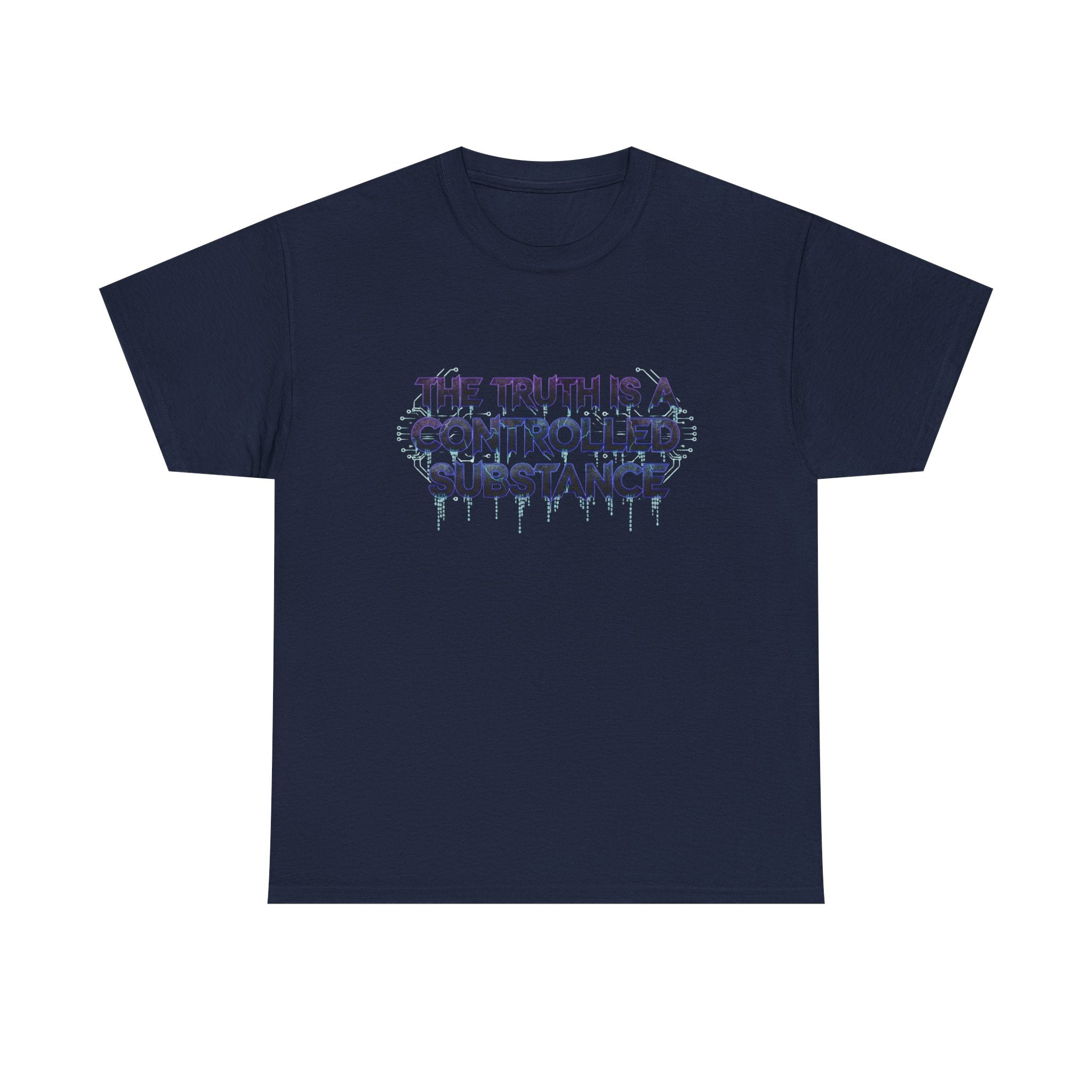 The Truth Is A Controlled Substance T Shirt Matrix Style Truth Seeker Conspiracy Tee