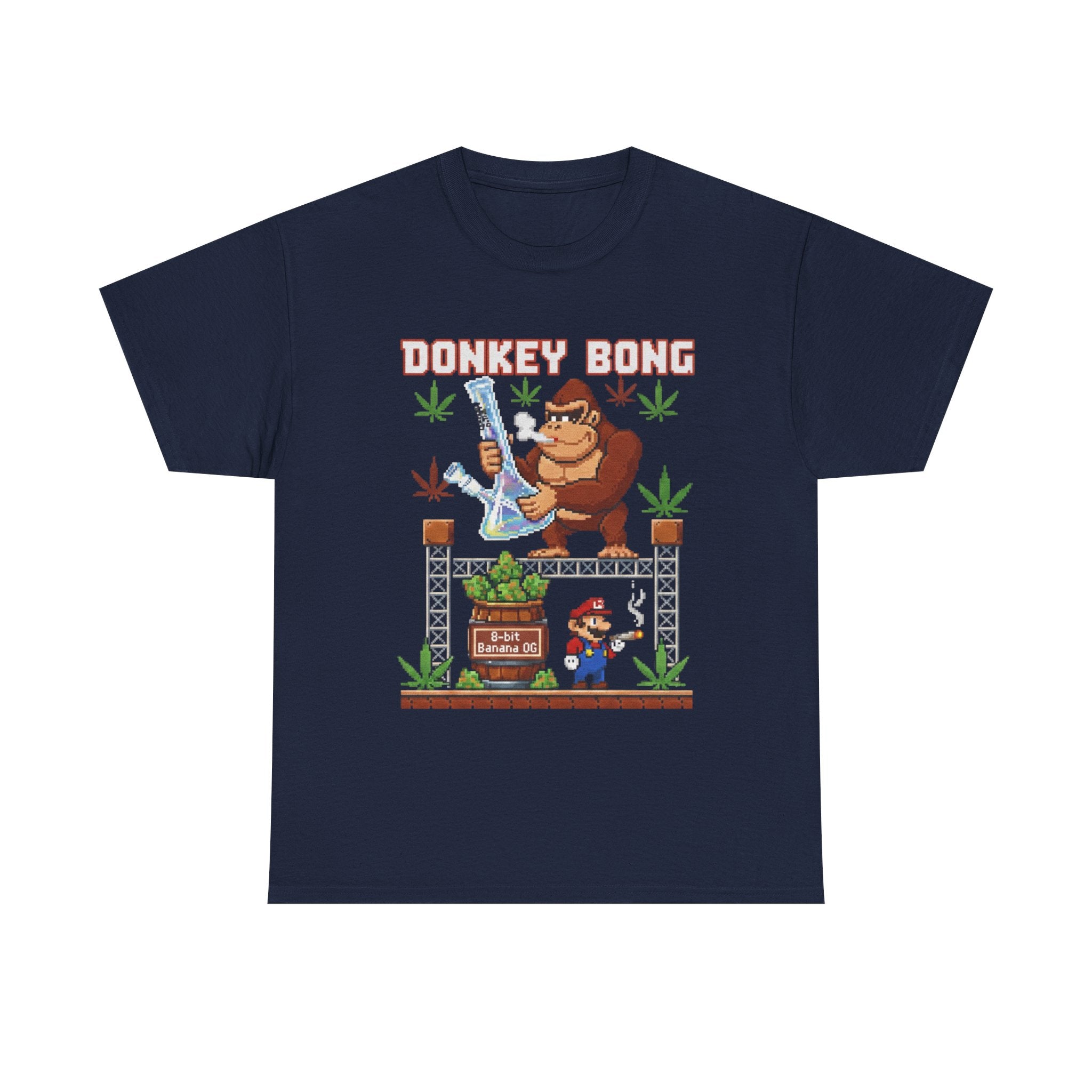 Donkey Bong Pixel Art Tee | Video Game Parody