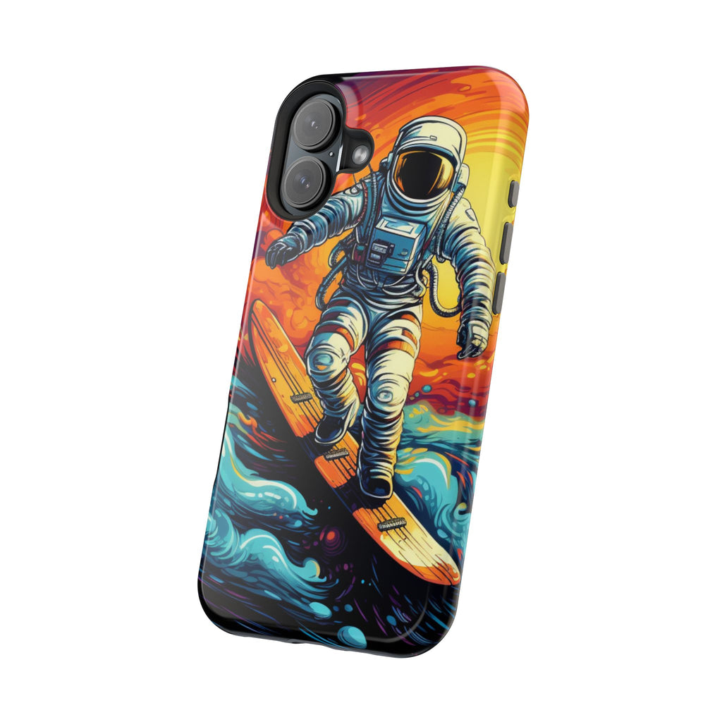 Astronaut Surfing Tough Case | Galaxy Phone Cover, Space Lover Gift, Unique Phone Case, Trendy Tech Accessory, Cool Gift Idea