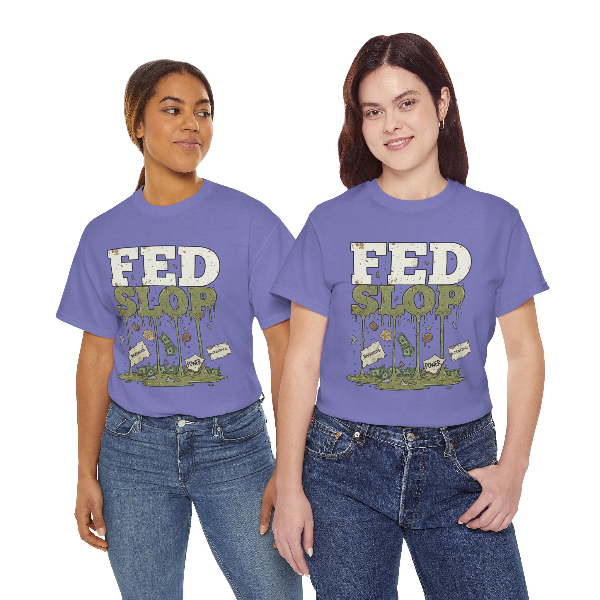 Fed Slop Military MRE Mess Hall Vintage Grunge T-Shirt | Conspiracy Critical Thinking
