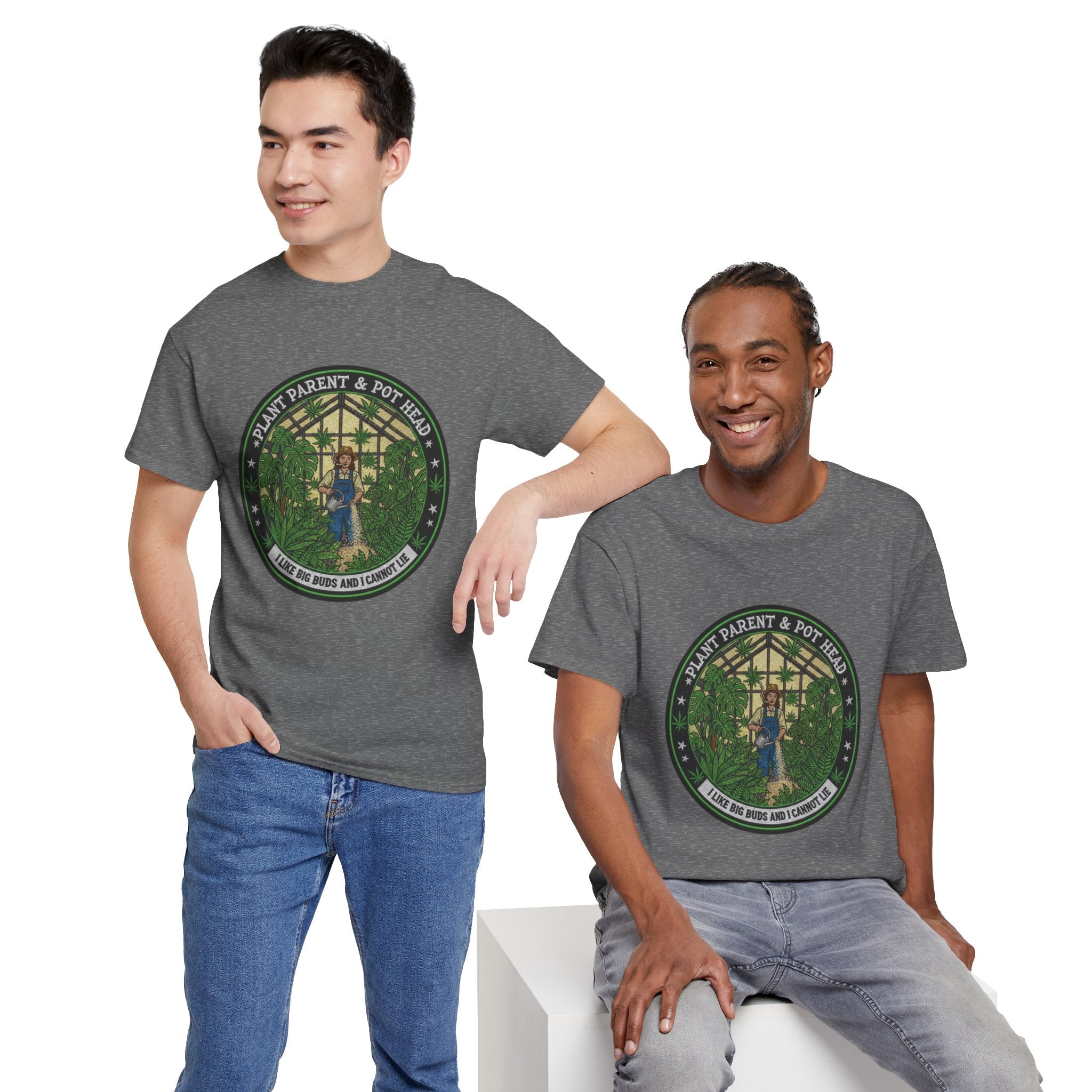 I Like Big Buds Graphic Tee | Funny Plant Parent Stoner Shirt