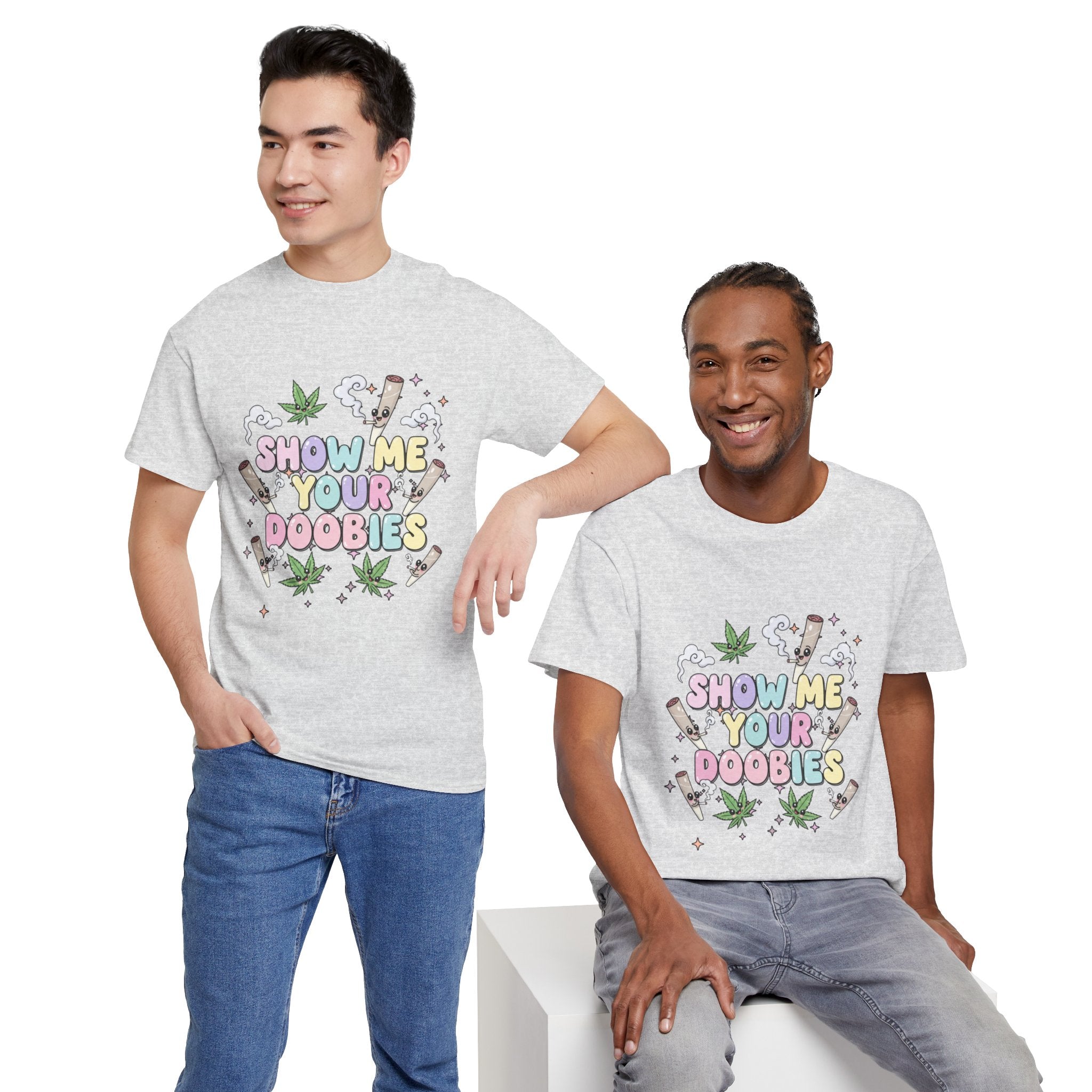 Funny Show me your Doobies Shirt | 420 Lover Gift Graphic Tee