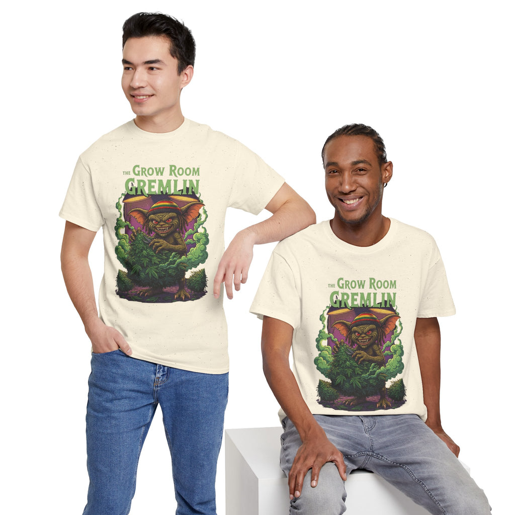 Plant Monster Illustration Grow Room T-Shirt | Stoner Cartoon Nostalgic Tee