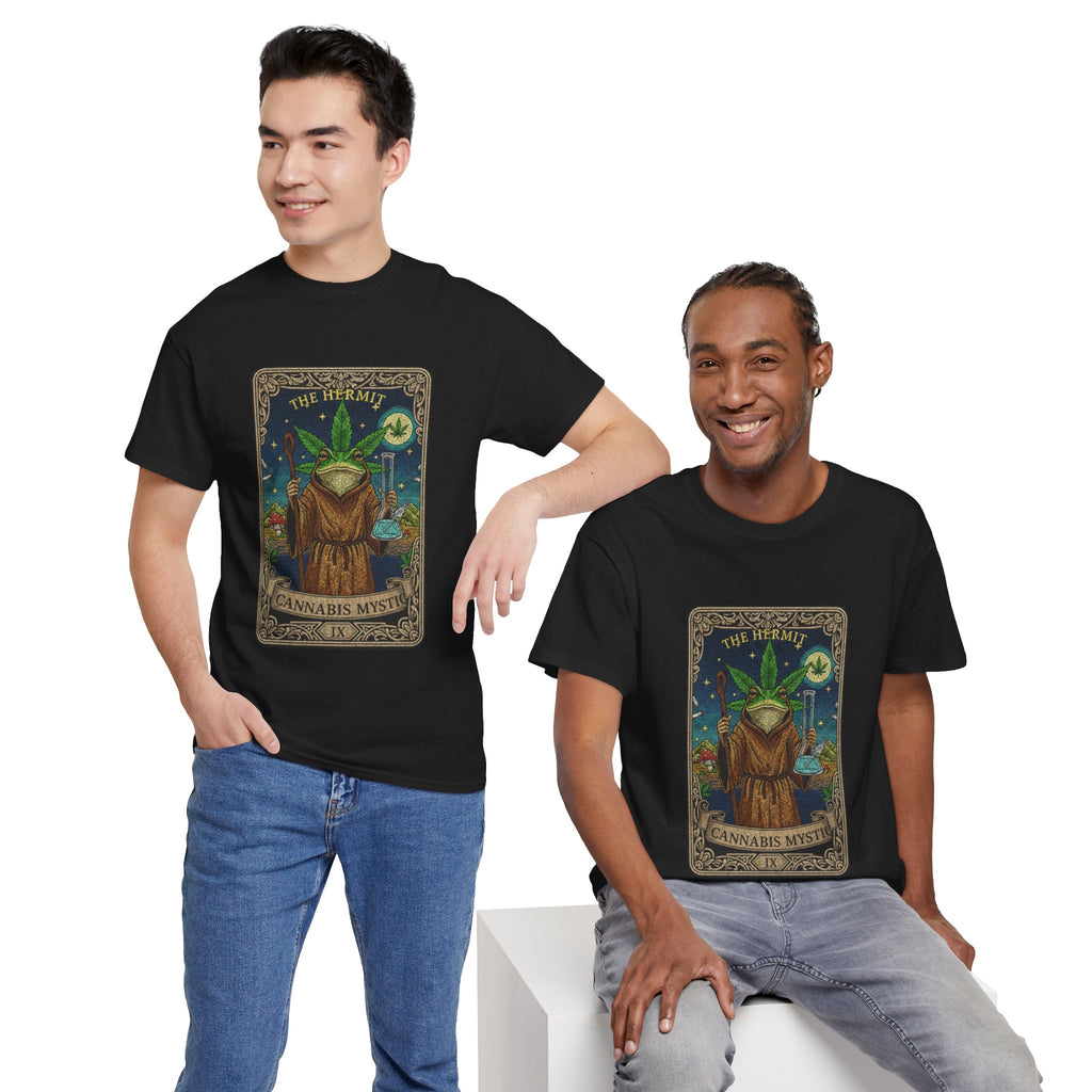 420 Mystic Hermit Tarot Tee | Psychedelic Plant Art