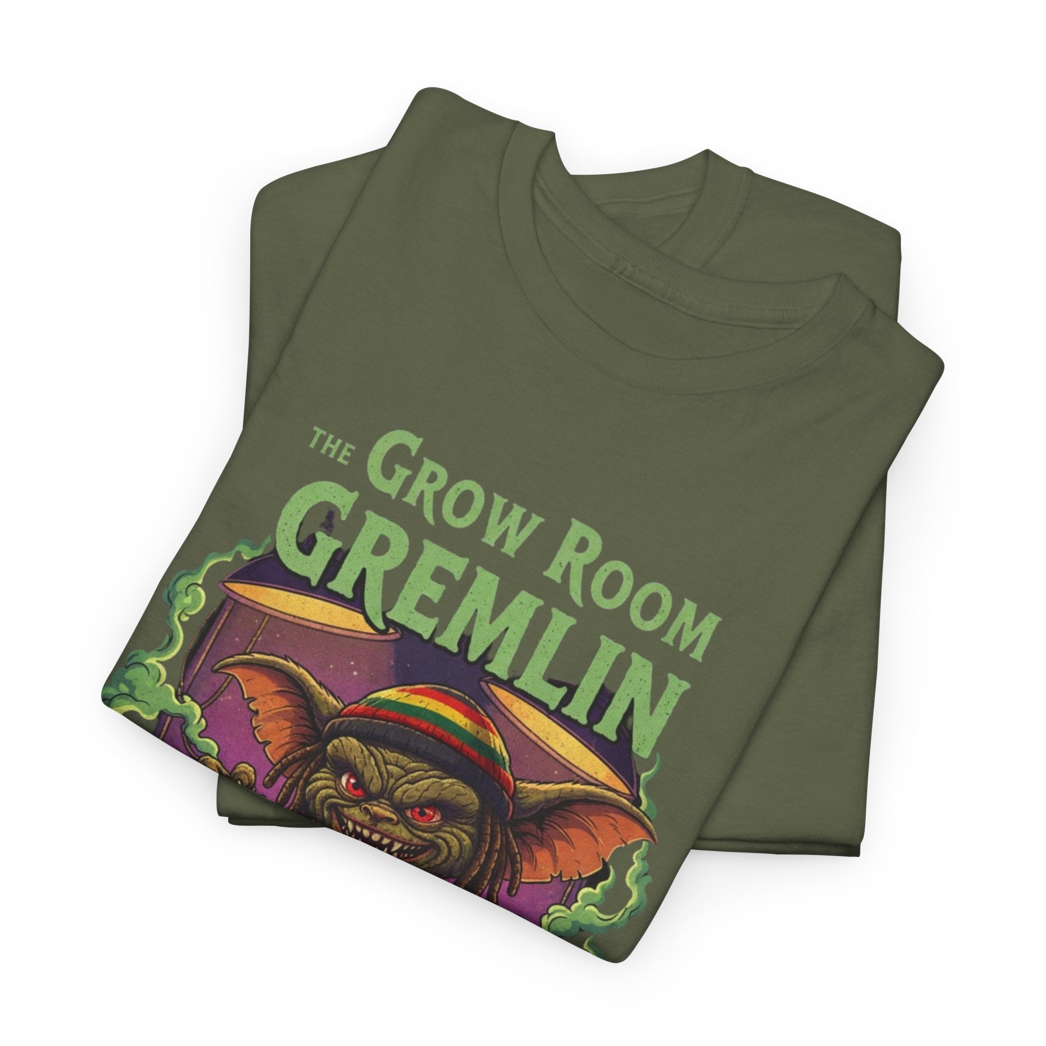 Plant Monster Illustration Grow Room T-Shirt | Stoner Cartoon Nostalgic Tee