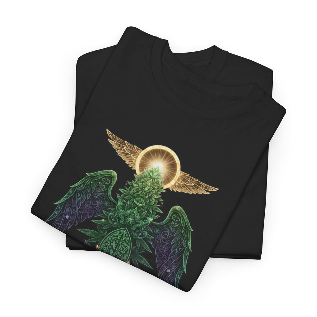 Flower of God- Angel T-Shirt | Retro Botanical Stoner Religious Tee