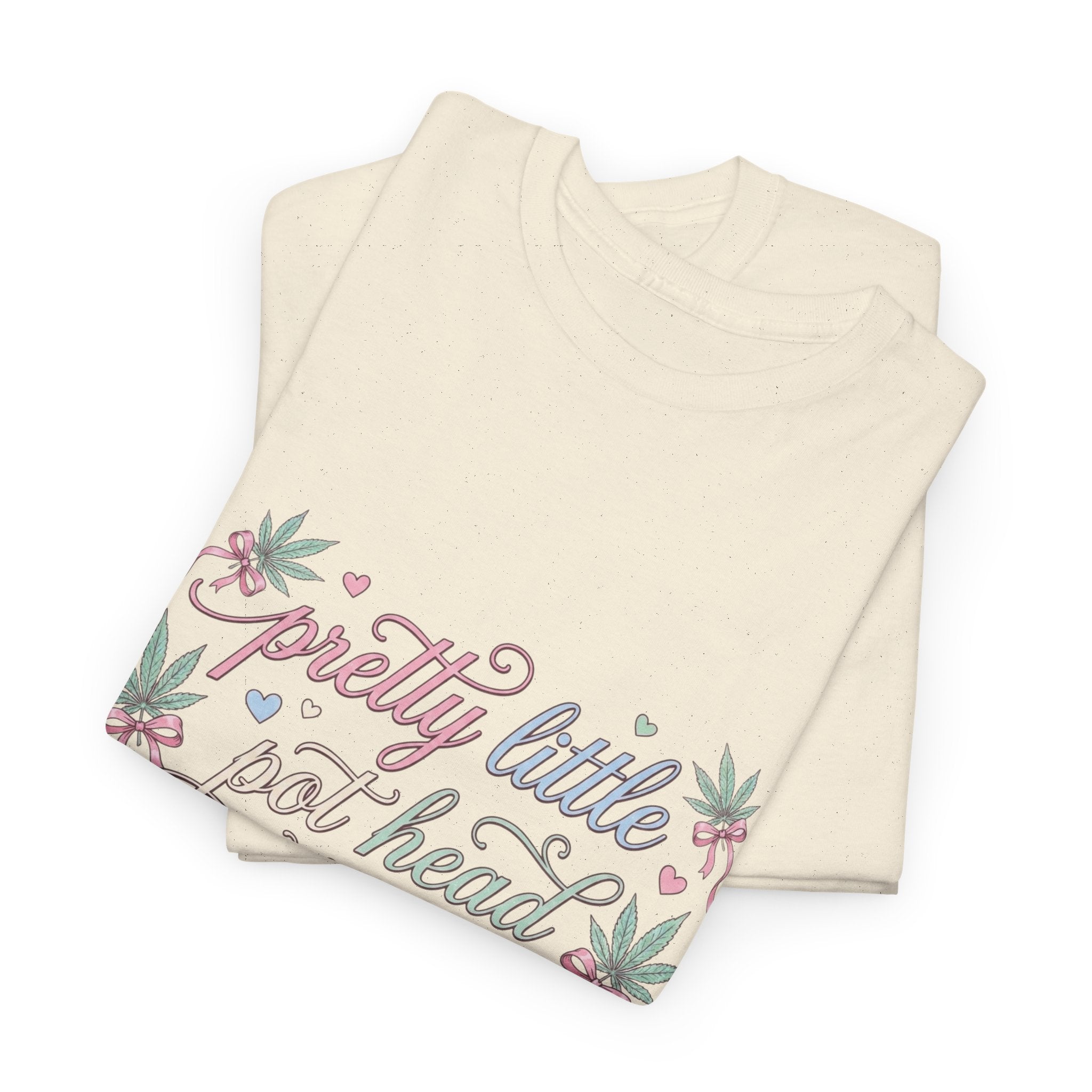 Pretty Little Pot Head Floral Script Tee