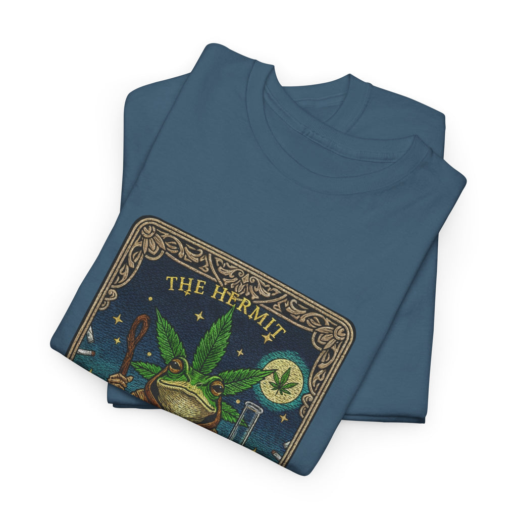 420 Mystic Hermit Tarot Tee | Psychedelic Plant Art