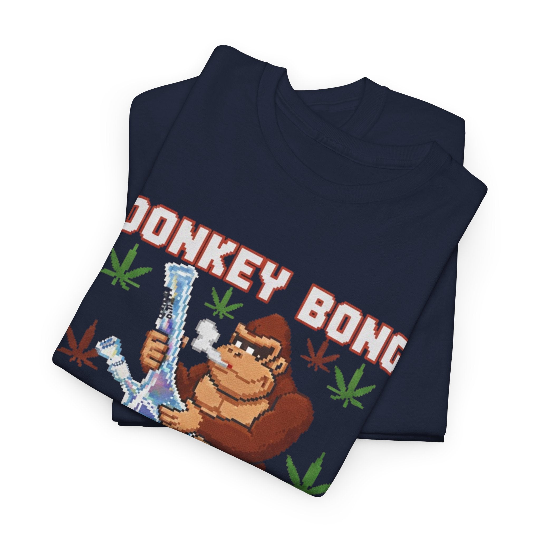 Donkey Bong Pixel Art Tee | Video Game Parody