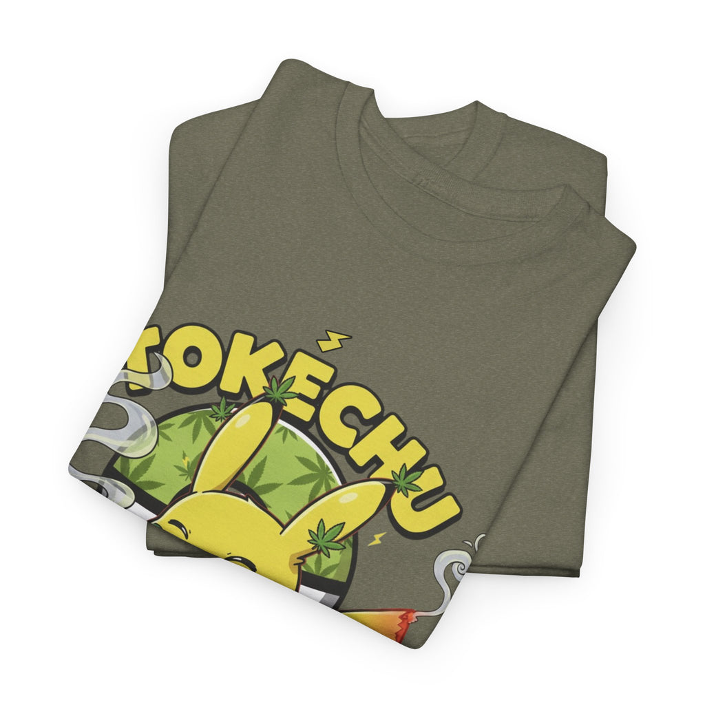 Tokechu 420 Parody Tee | Cartoon Stoner Nostalgia T-Shirt
