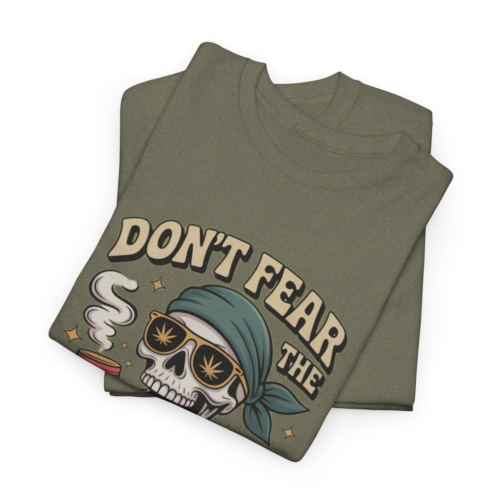 Don’t Fear the Kief Skeleton Tee | Funny Stoner Graphic Shirt