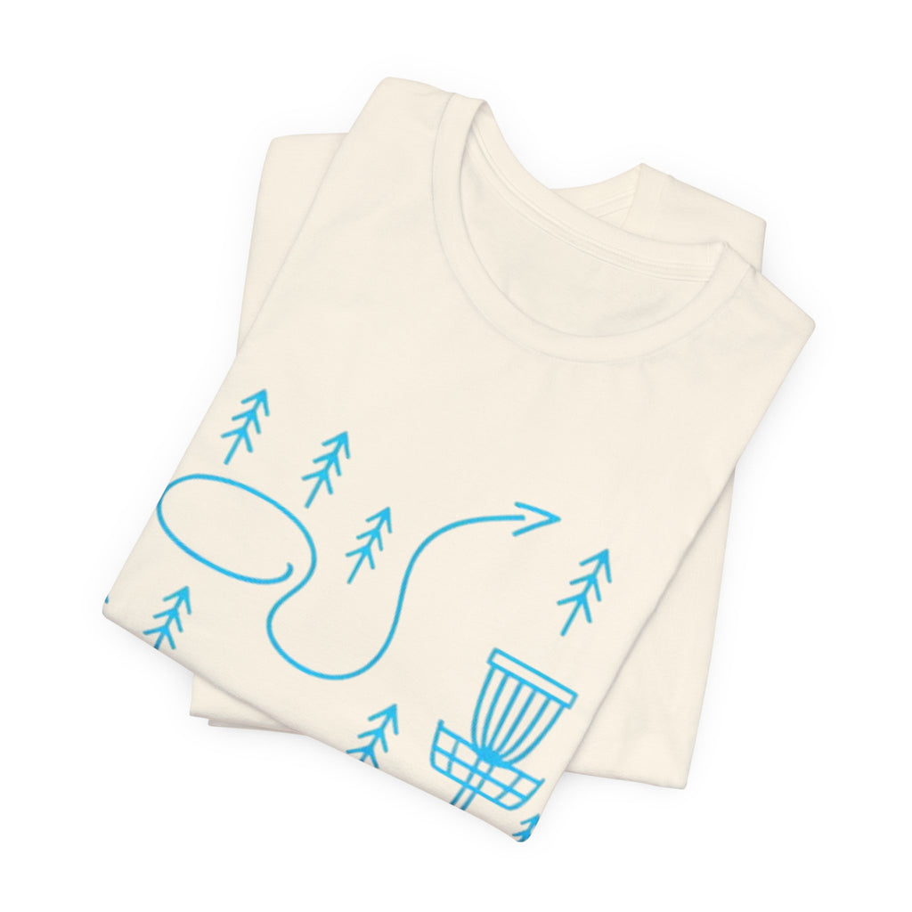 Disc Golf Journey Tee, Outdoor Adventure T-Shirt, Sporty Graphic Tee for Players, Summer Outfit, Gift for Disc Golfers, Fun Outdoor [...]