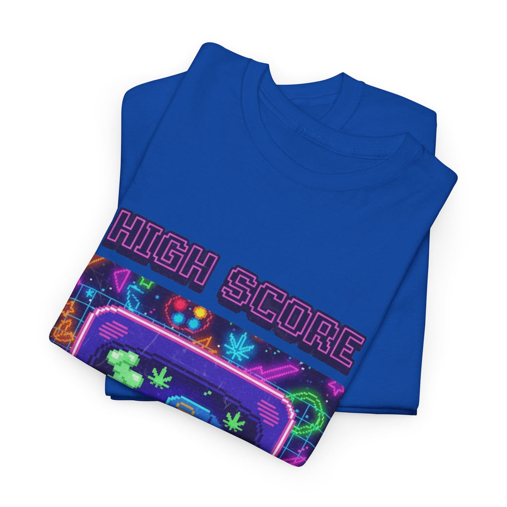 Retro Gamer Unisex Tee, High Score Tee, Video Game Shirt, Gamer Gift, Nostalgic Apparel, Fun Casual Wear