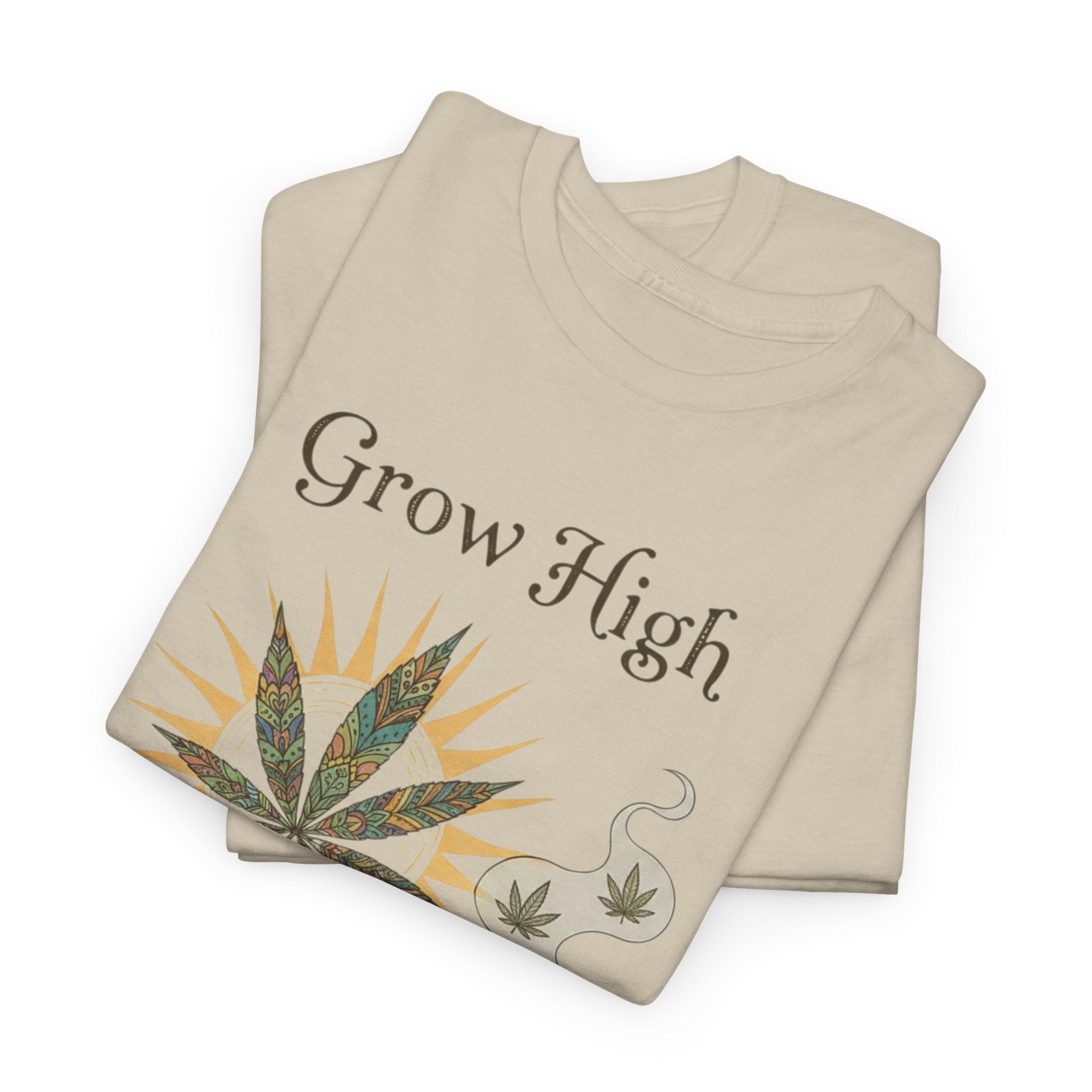 Grow High 420 Tee- Funny Garden Shirt