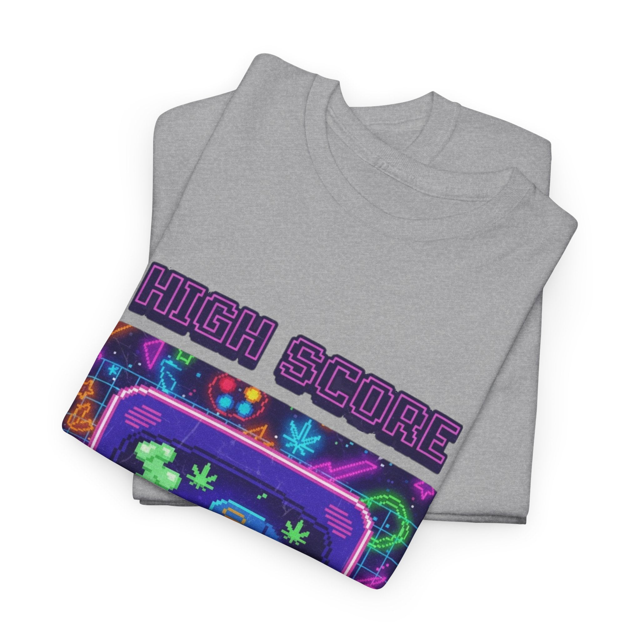 Retro Gamer Unisex Tee, High Score Tee, Video Game Shirt, Gamer Gift, Nostalgic Apparel, Fun Casual Wear