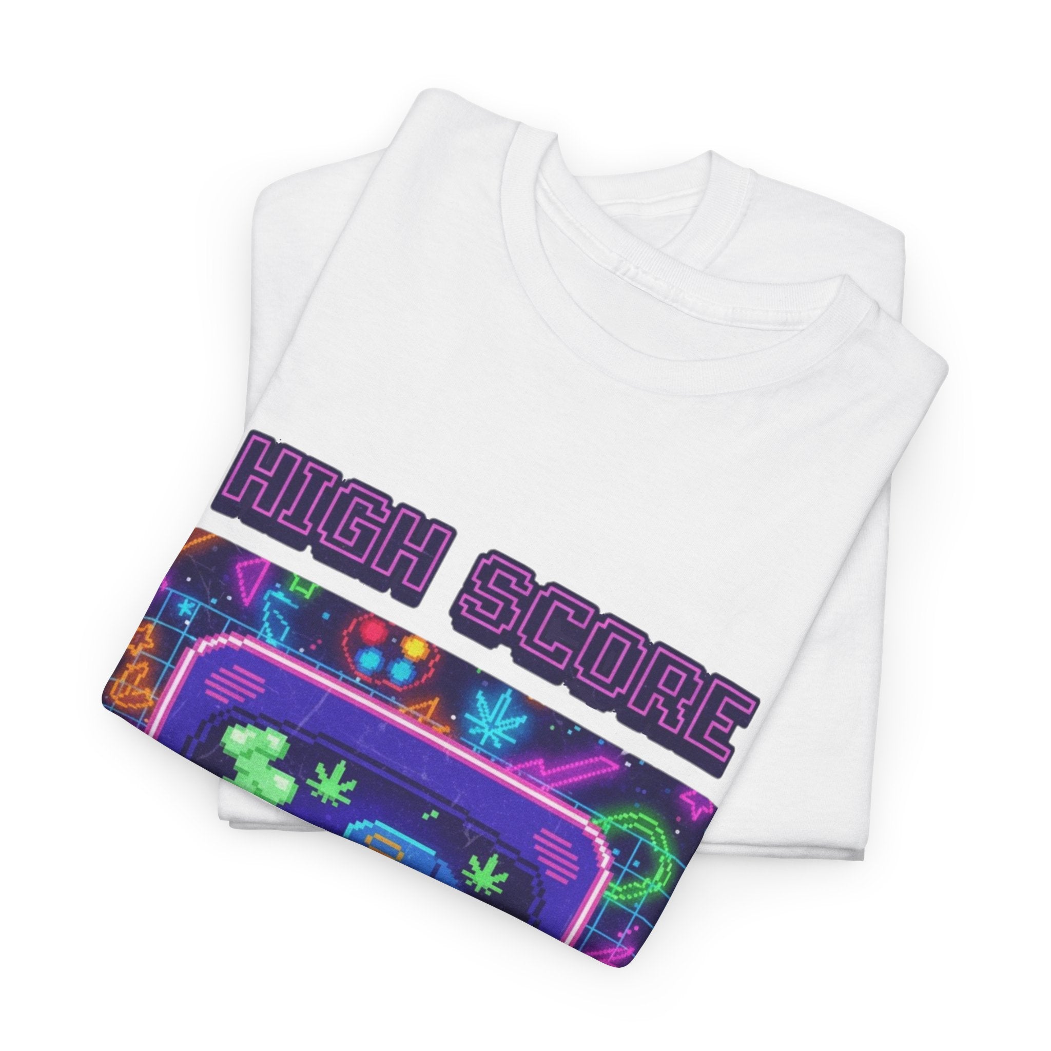 Retro Gamer Unisex Tee, High Score Tee, Video Game Shirt, Gamer Gift, Nostalgic Apparel, Fun Casual Wear