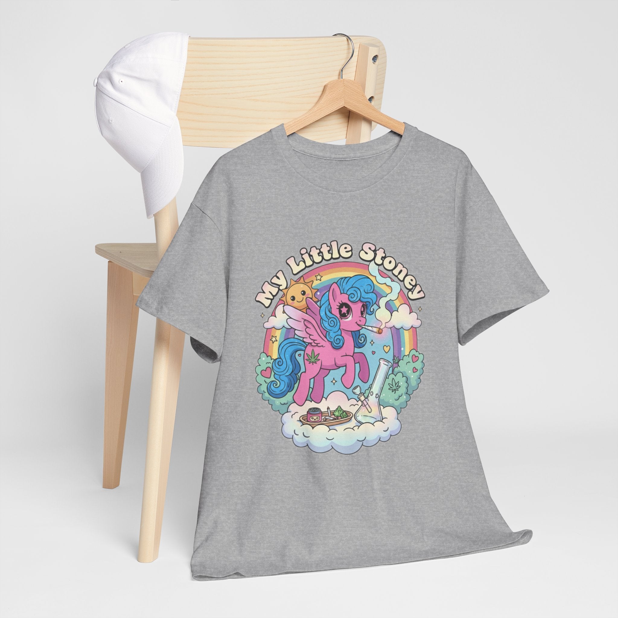 Stony Pony Parody Shirt | 80s Retro Cartoon Stoner Tee