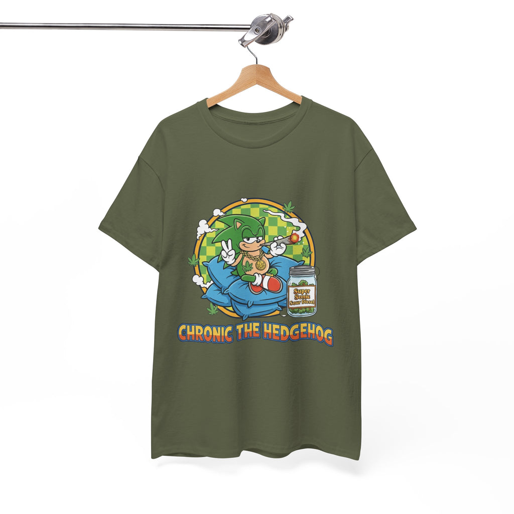 Chronic the Hedgehog Retro Game Parody T-Shirt