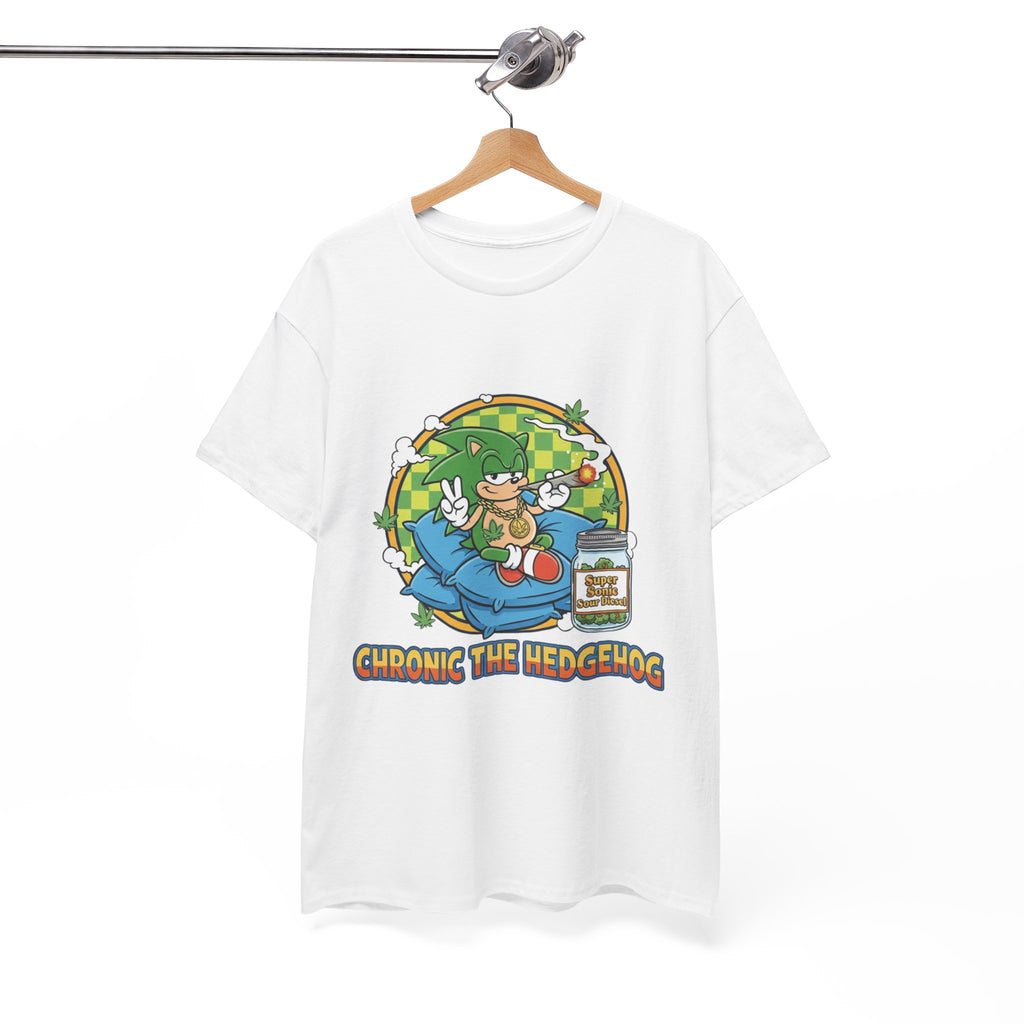 Chronic the Hedgehog Retro Game Parody T-Shirt