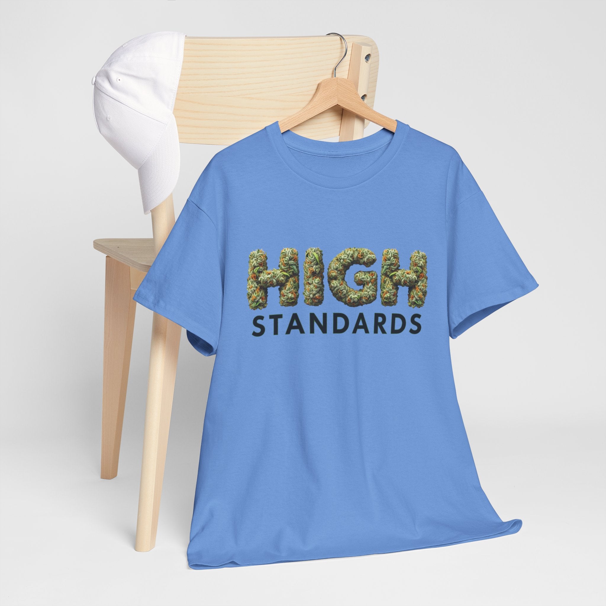 High Standards Weed Bud Graphic T-Shirt- Stoner Life Tee