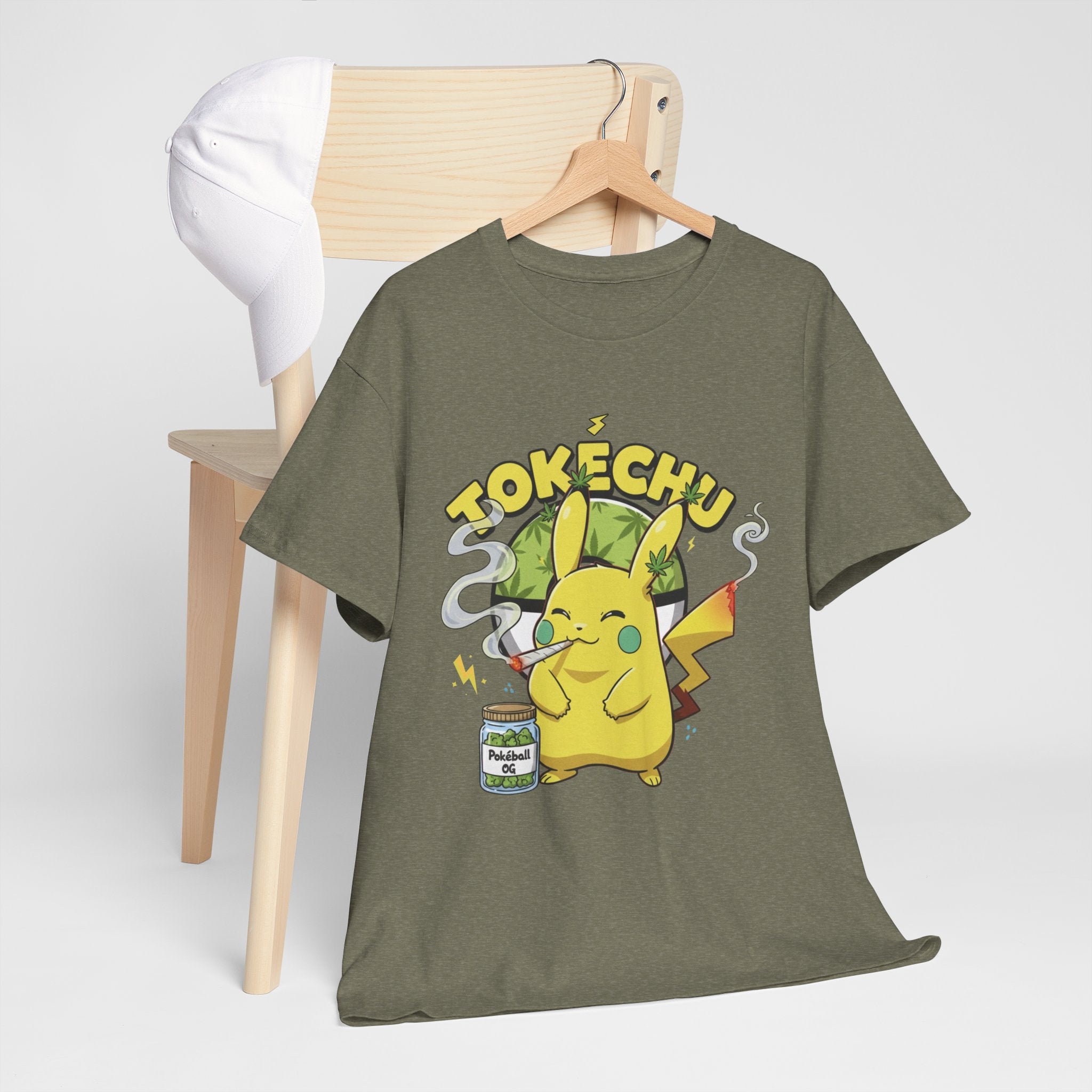 Tokechu 420 Parody Tee | Cartoon Stoner Nostalgia T-Shirt