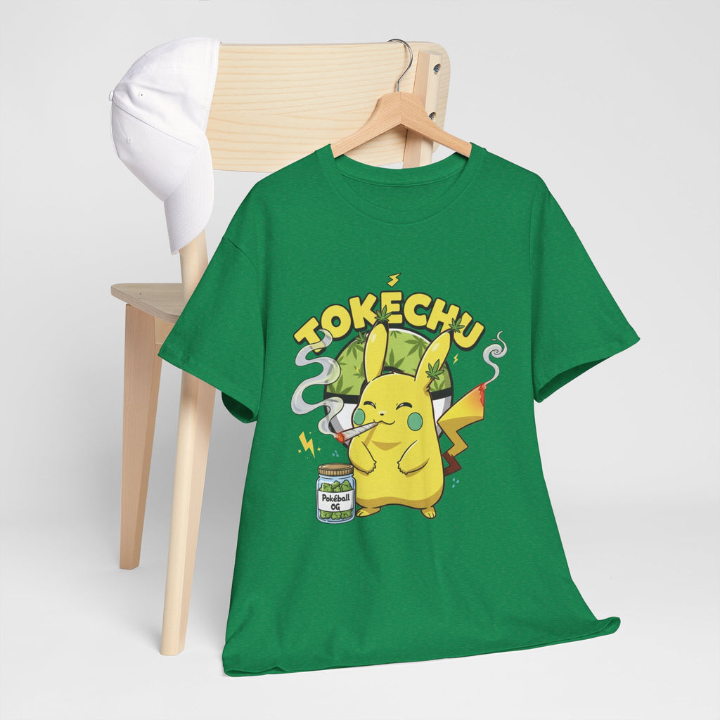 Tokechu 420 Parody Tee | Cartoon Stoner Nostalgia T-Shirt
