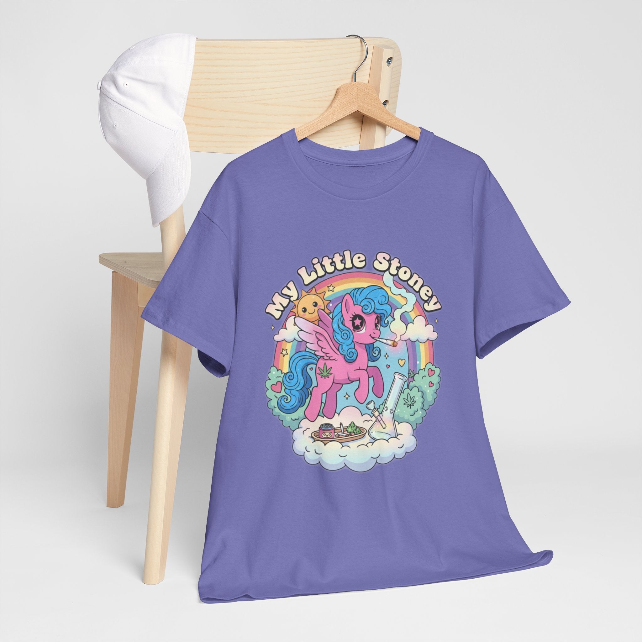 Stony Pony Parody Shirt | 80s Retro Cartoon Stoner Tee