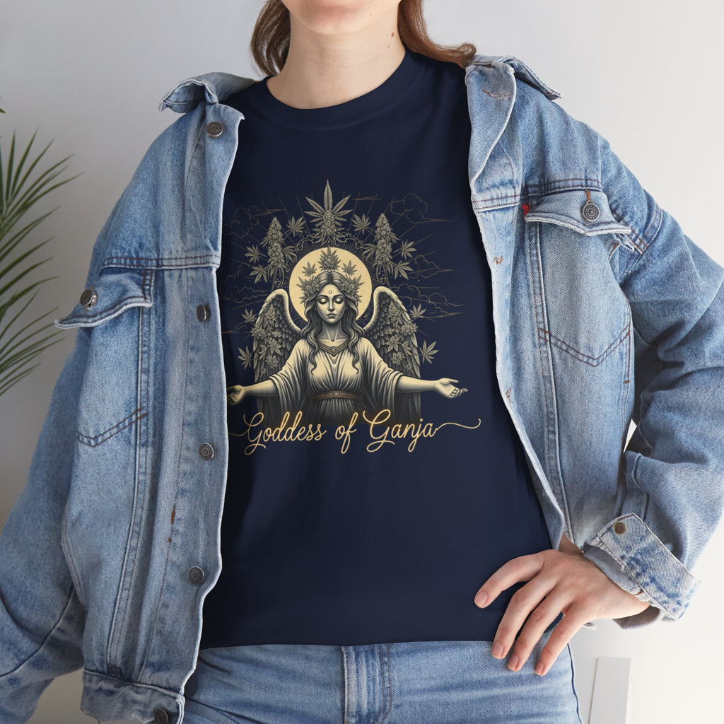 Goddess of Ganja| Vintage Botanical Stoner Tee