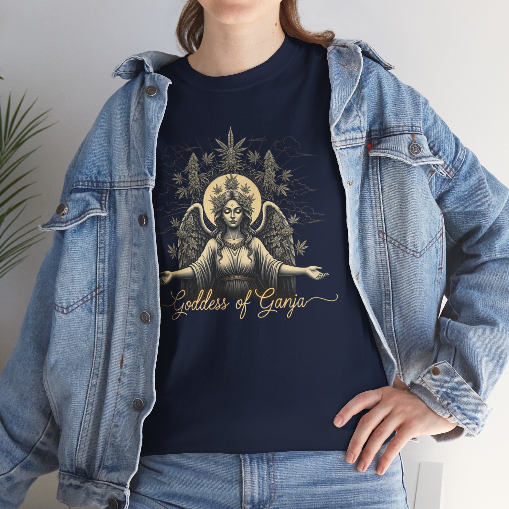 Goddess of Ganja| Vintage Botanical Stoner Tee