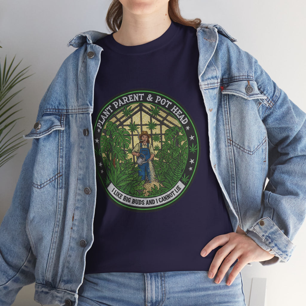 I Like Big Buds Graphic Tee | Funny Plant Parent Stoner Shirt
