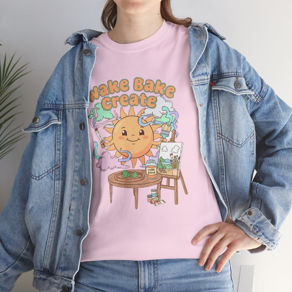 Stoner Artist Tee | Wake & Bake Graphic Shirt