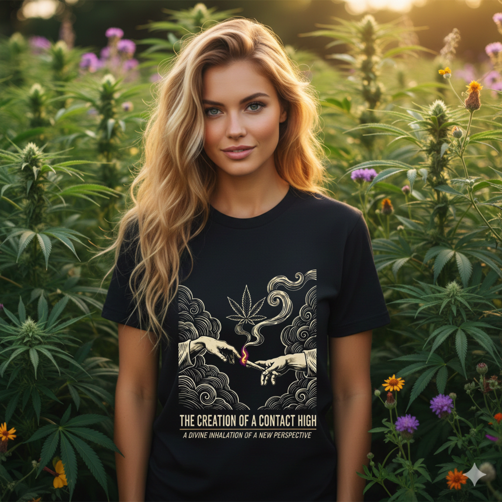 Stoner Creation Parody Tee | 420 Art-Inspired Graphic T-Shirt