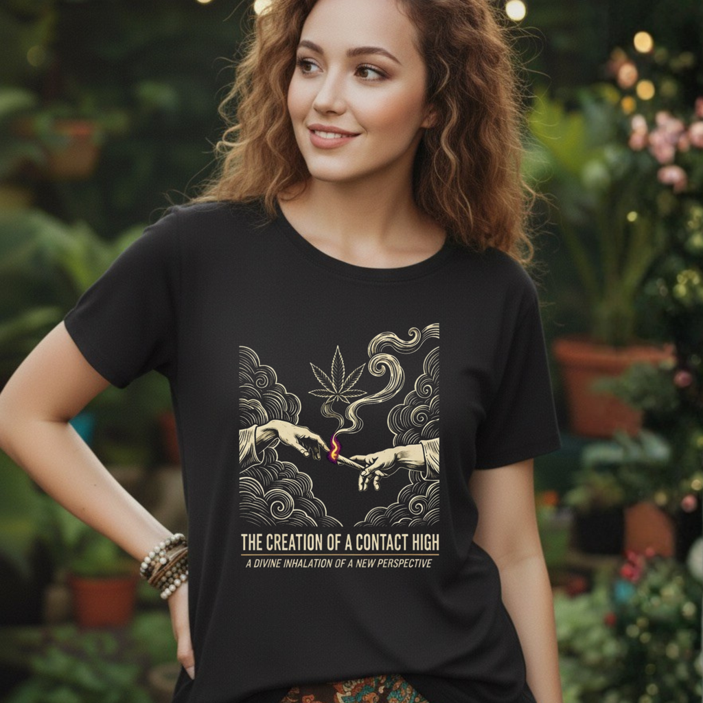 Stoner Creation Parody Tee | 420 Art-Inspired Graphic T-Shirt