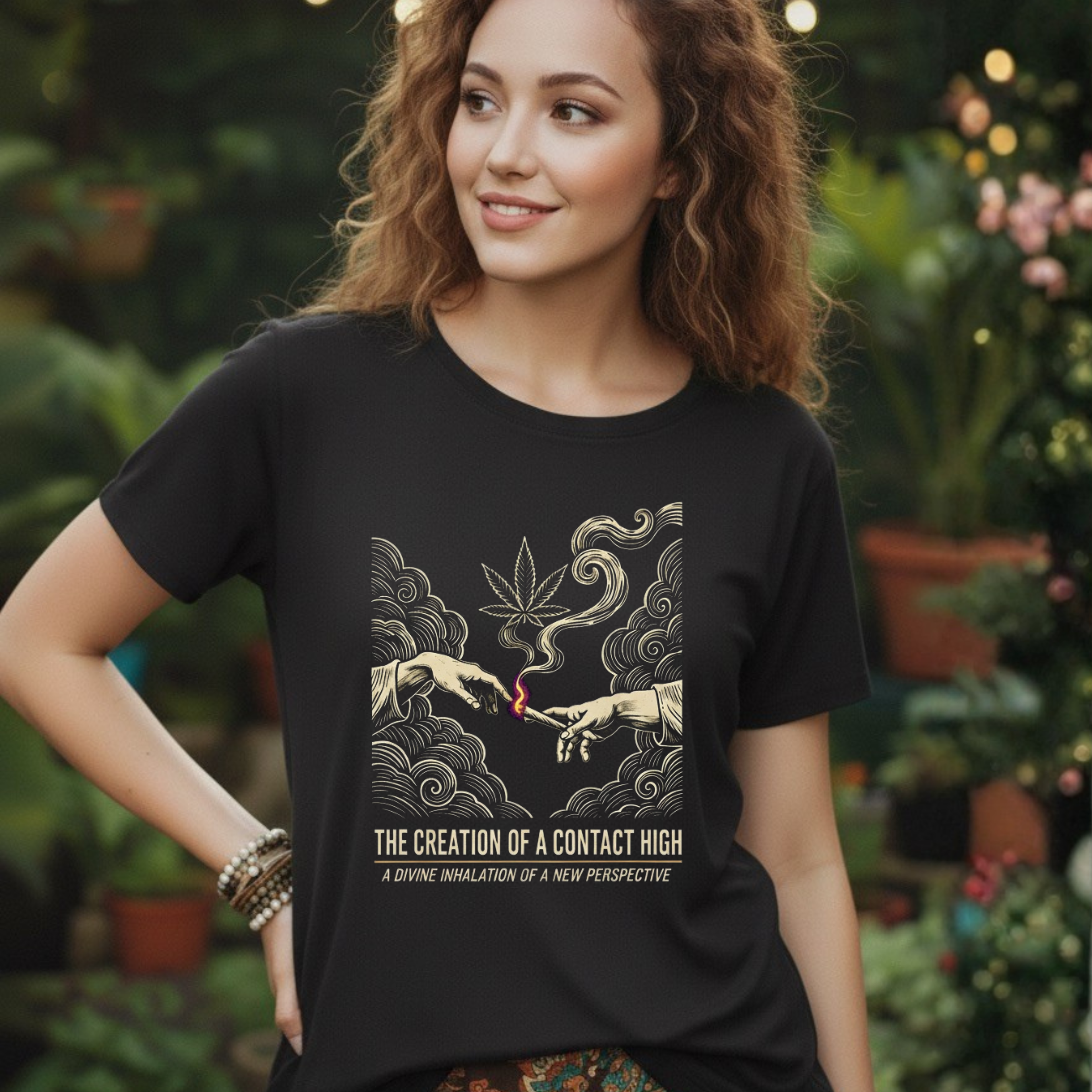 Stoner Creation Parody Tee | 420 Art-Inspired Graphic T-Shirt