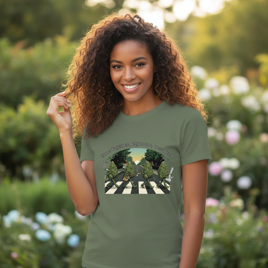 Walking Nugs T-Shirt | Funny 420 Stoner Humor Shirt