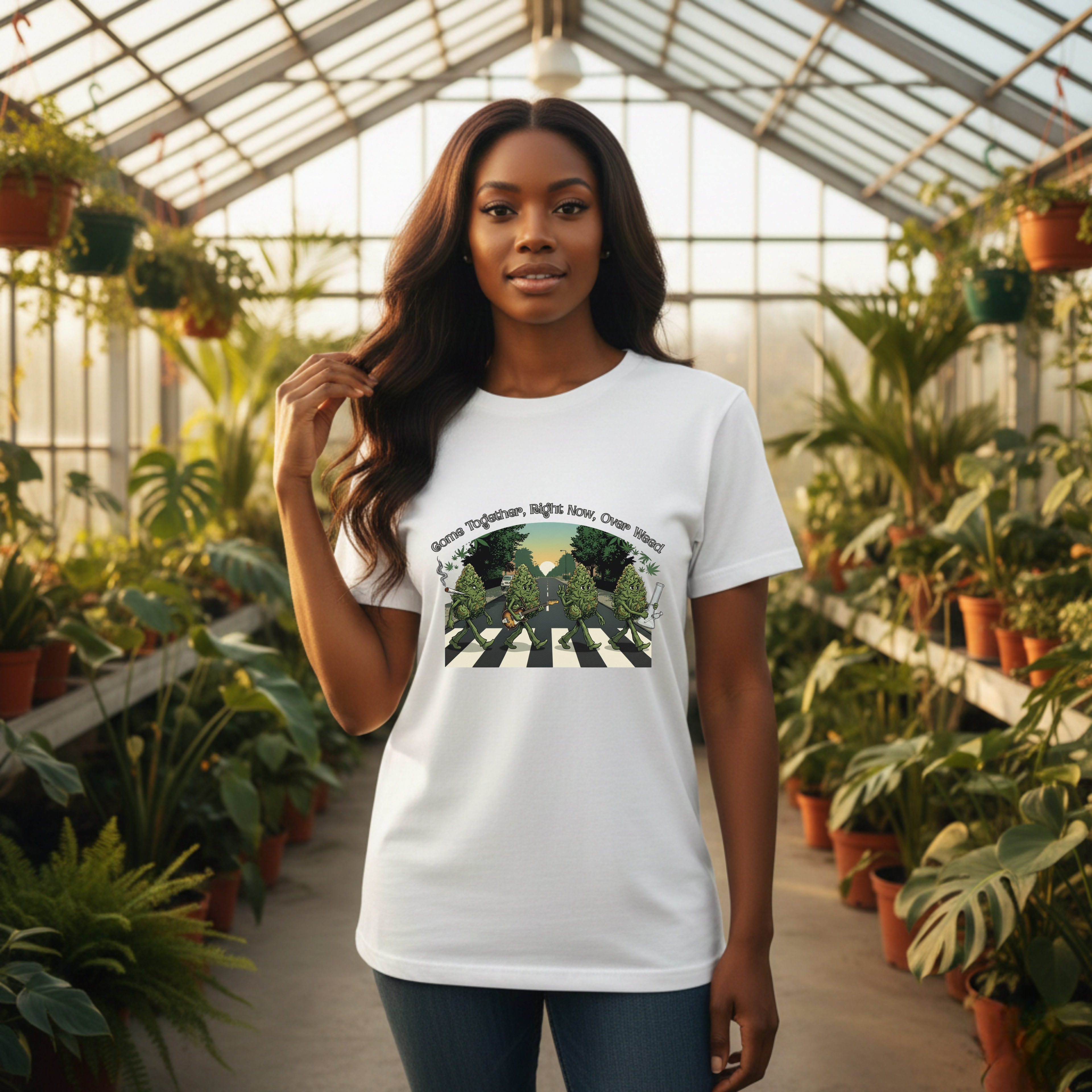 Walking Nugs T-Shirt | Funny 420 Stoner Humor Shirt