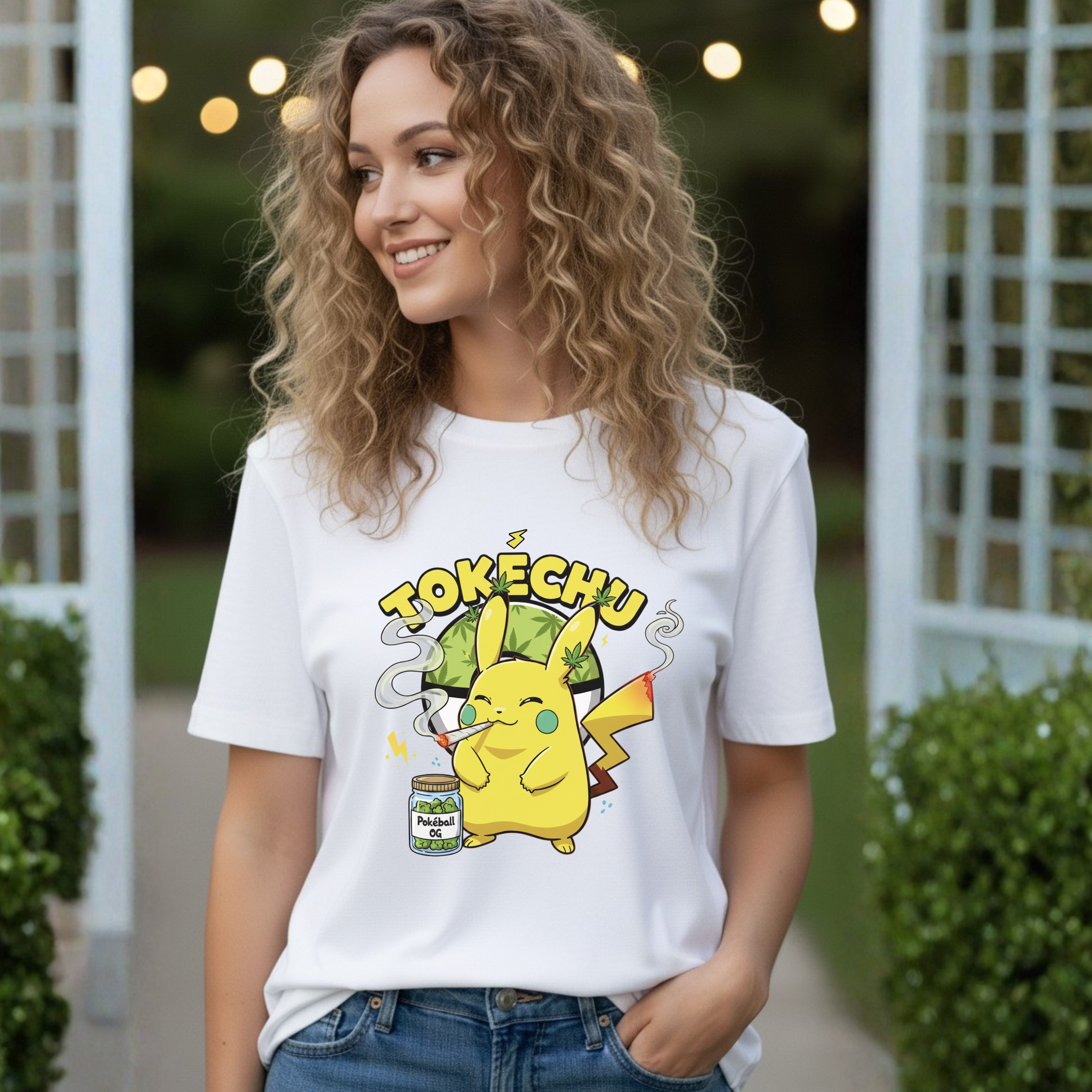 Tokechu 420 Parody Tee | Cartoon Stoner Nostalgia T-Shirt