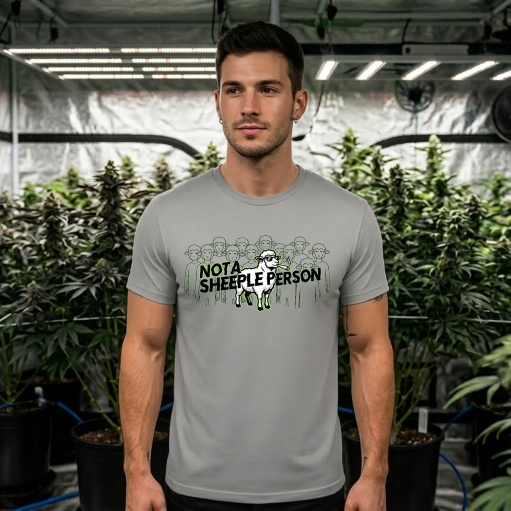 Not a Sheeple T‑Shirt — Anti‑Conformity / No NPC Graphic Tee