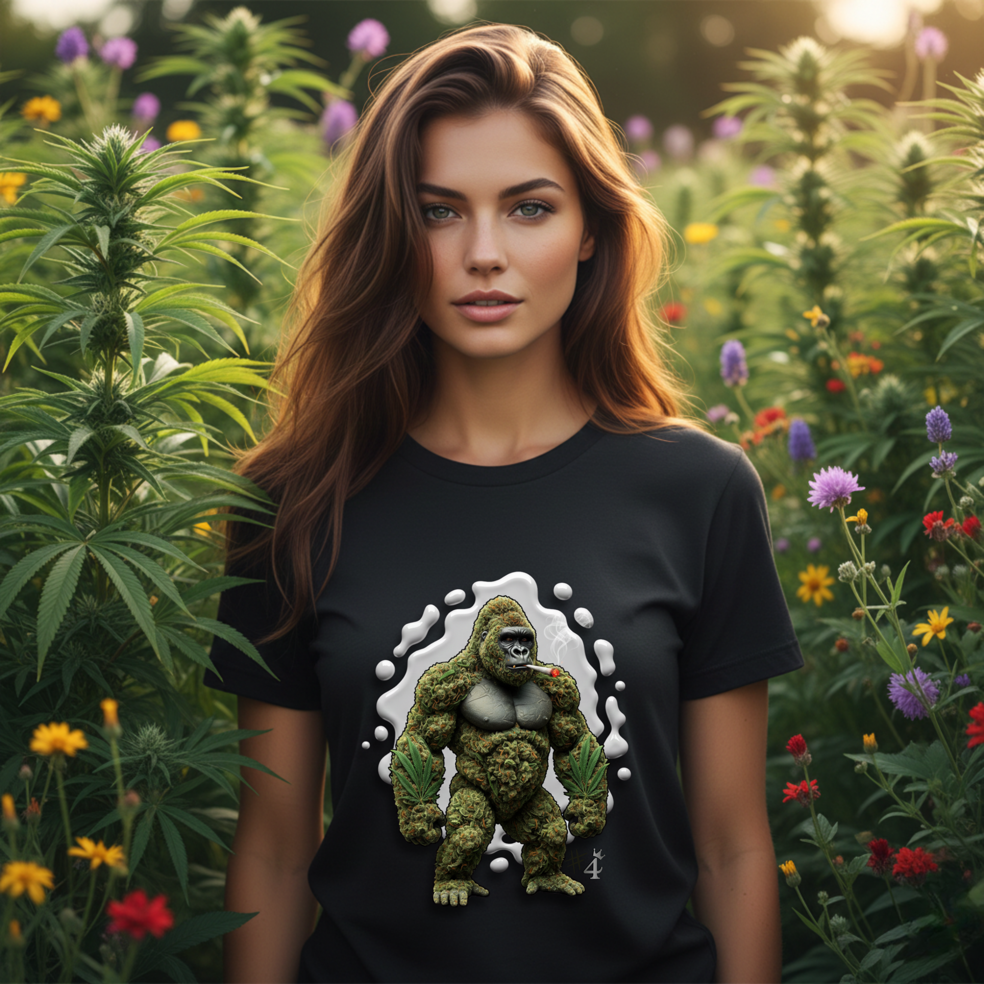 Gorilla Glue Strain T-Shirt | Stoner Graphic Tee