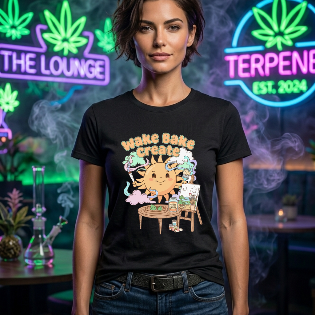 Stoner Artist Tee | Wake & Bake Graphic Shirt