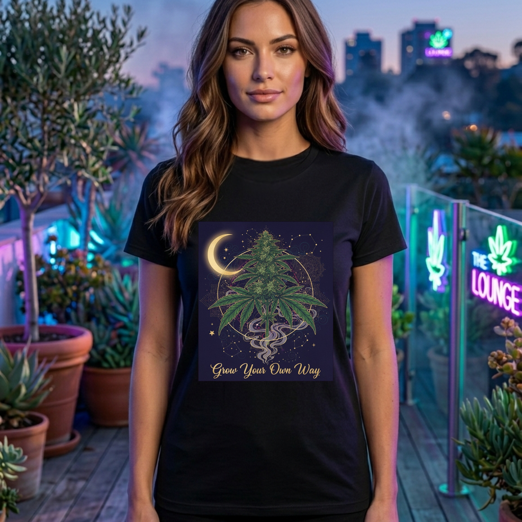 Grow Your Own Way T-Shirt, 420 Space Tee