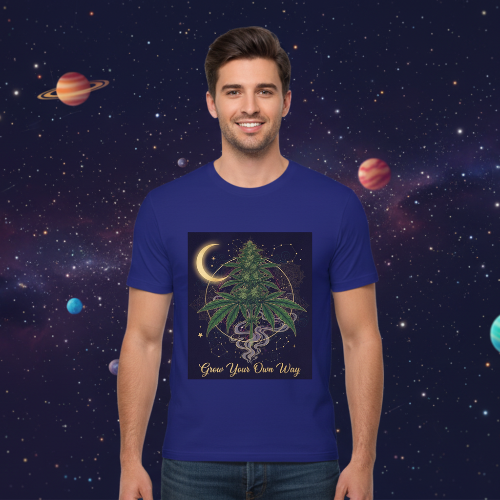 Grow Your Own Way T-Shirt, 420 Space Tee
